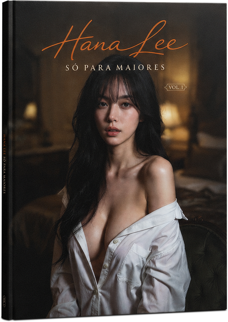 Mockup do fotolivro Hana Lee: Só para maiores, volume 1